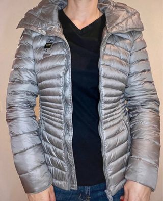 Plumífero Blauer Gris plateado