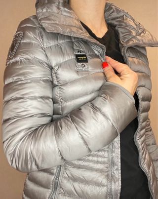 Plumífero Blauer Gris plateado