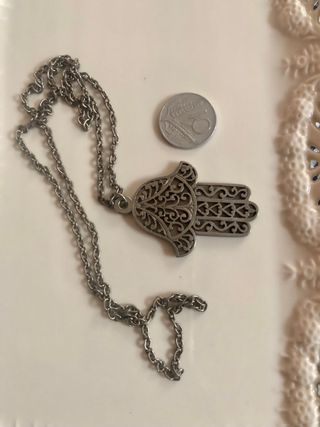 Collana vintage mano di Fatima