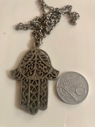 Collana vintage mano di Fatima