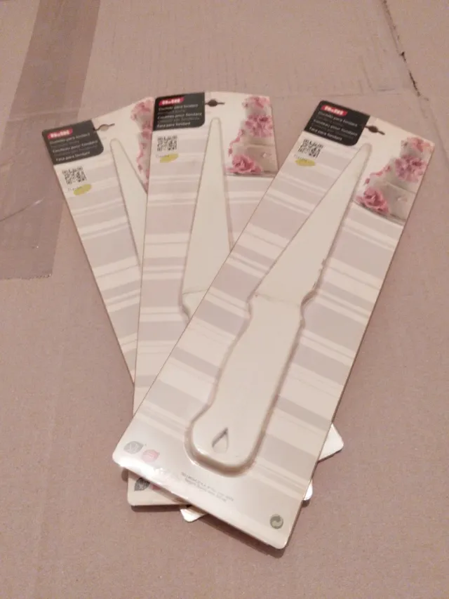 Cuchillo para tarta y fondant