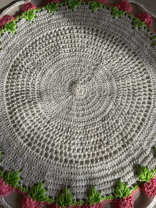 Centrino uncinetto fatto a mano