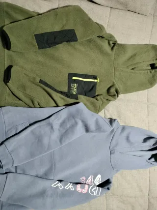 Forro polar y sudadera