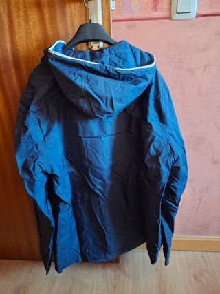 Chubasquero Hombre Talla XL Azul