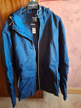 Chubasquero Hombre Talla XL Azul