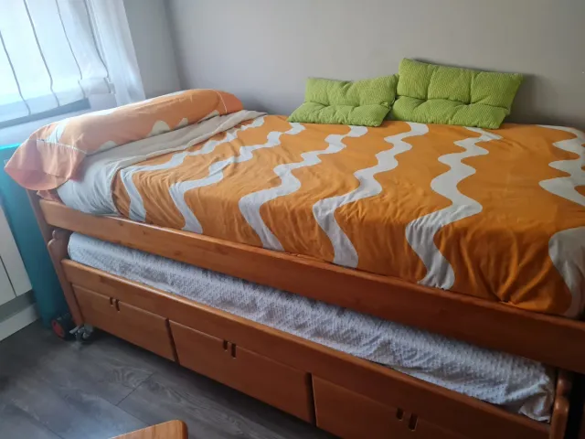 Cama nido juvenil madera pino soriano