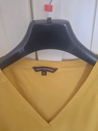 Jersey Adolfo Dominguez Amarillo Mujer