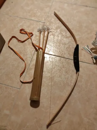 Arco y flechas de ventosa