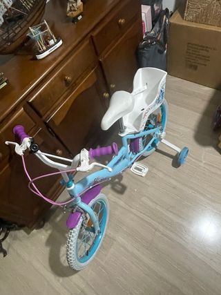 Bicicleta Frozen Niña