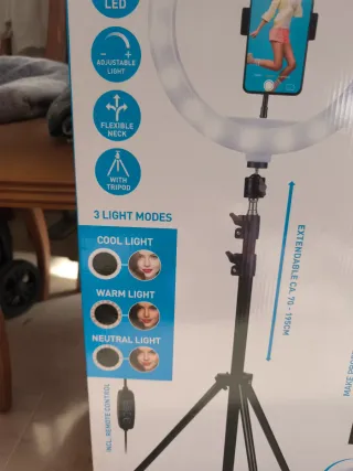 Anillo de Luz LED XXL sin estrenar