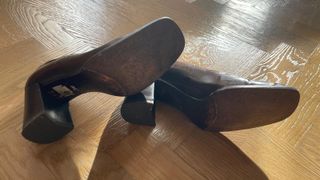 Scarpe décolleté Emmerre in pelle marrone