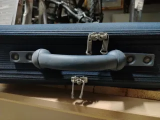 Valigetta lavoro/viaggio nera e grigia