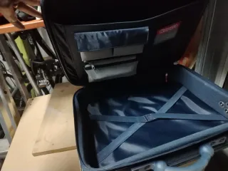 Valigetta lavoro/viaggio nera e grigia