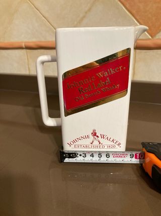 Caraffa Johnnie Walker Red Label in ceramica