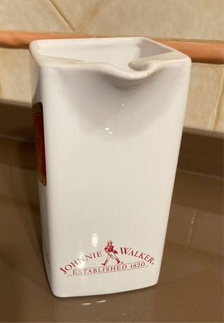 Caraffa Johnnie Walker Red Label in ceramica