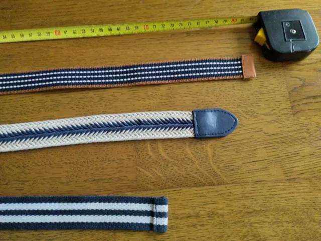 Cinturones de tela para niño