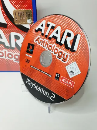 Atari Anthology PS2 no Manuale Multilingua