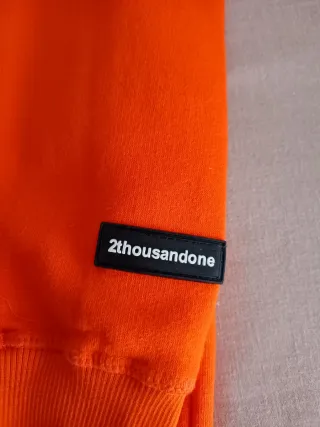 Sudadera Unisex Naranja Talla Única