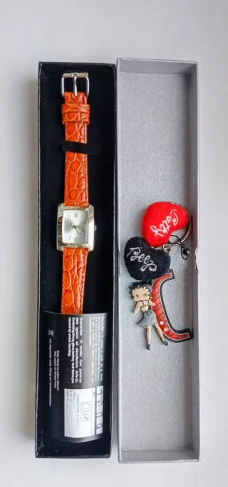 Reloj y Llavero Betty Boop