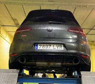 Tubo escape GTI MK7 con válvulas