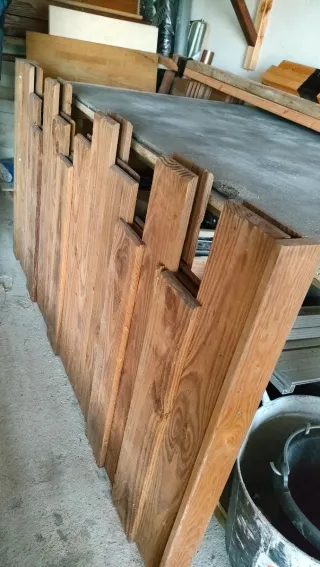 Valla madera Durapin 0.8-1m!