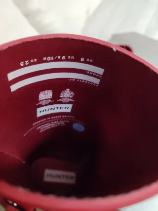 Botas Hunter para niña