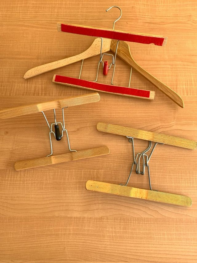 Gancio in legno vintage