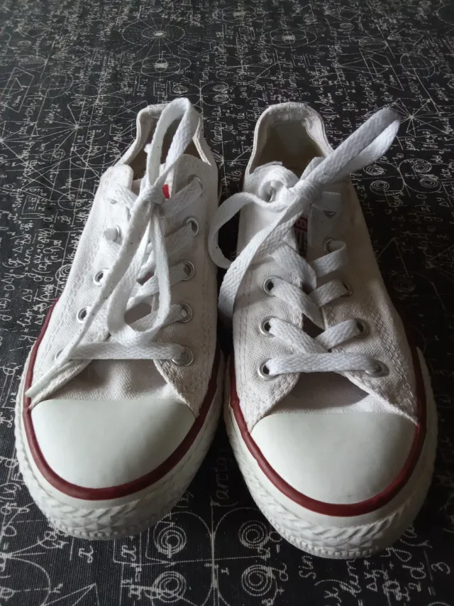 Converse Blancas Niña Talla 33