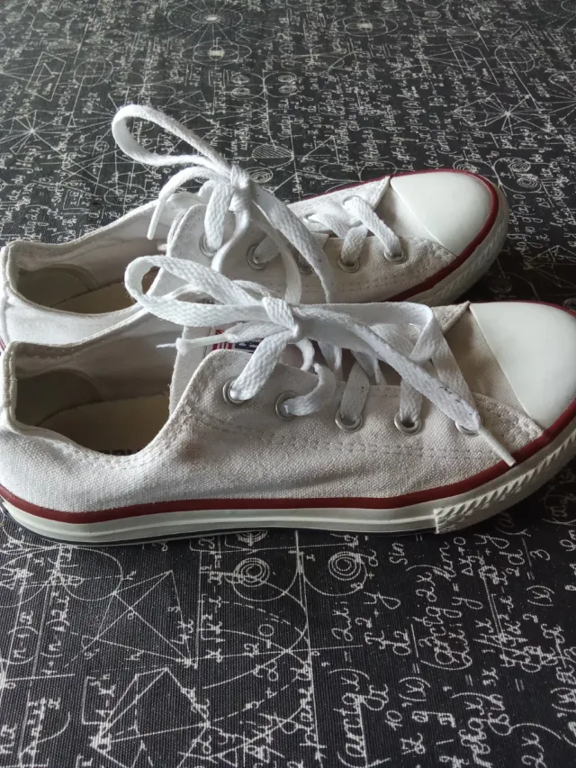 Converse Blancas Niña Talla 33