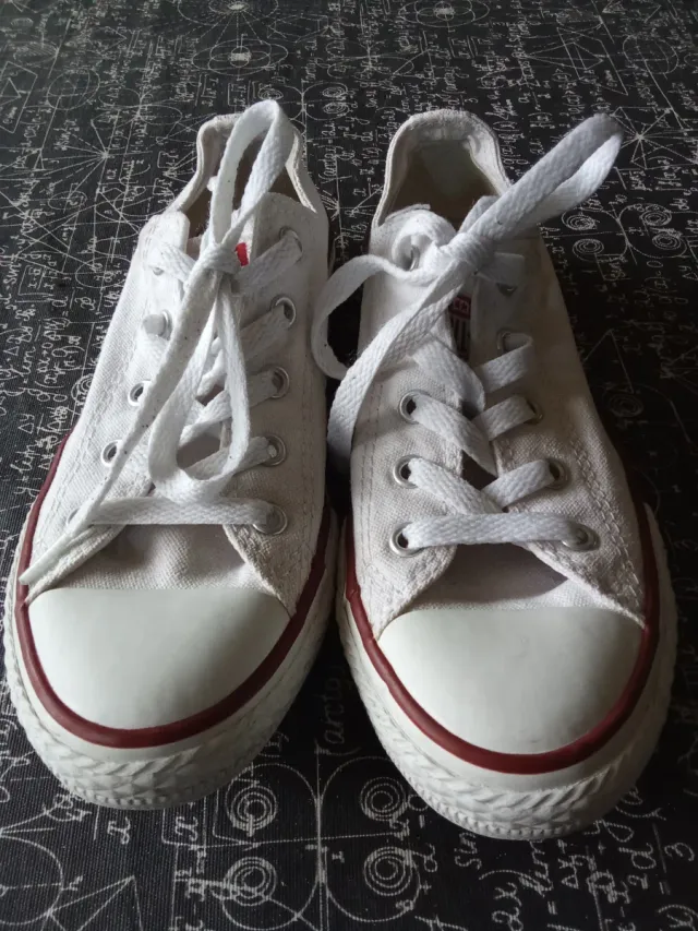 Converse Blancas Niña Talla 33