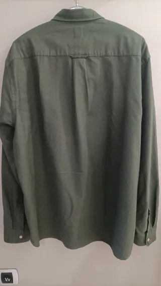 Camisa H&M Verde oliva, Talla M