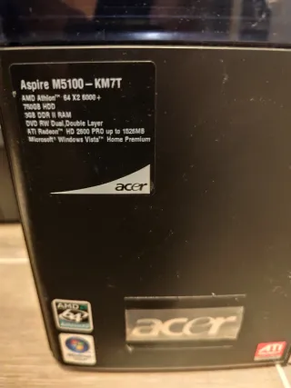 PC, Monitor y Escáner