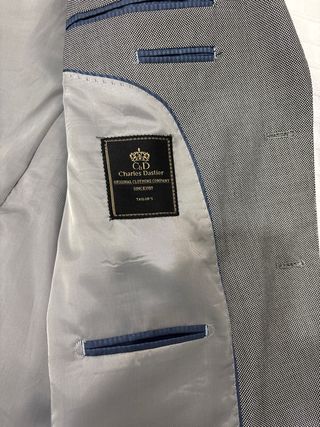 Americana Charles Dastier Gris Talla M