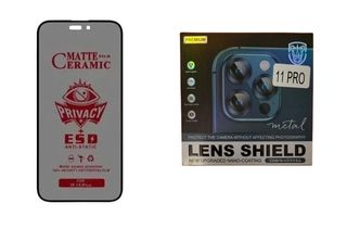 Protettore schermo privacy per iPhone 11 Pro + PC