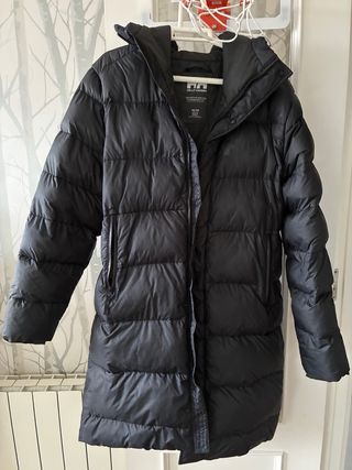 Parka Helly Hansen Larga Negra Talla M