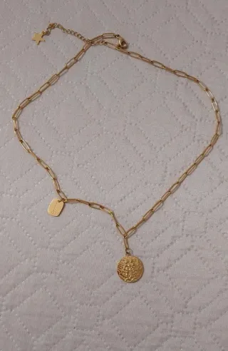 Collana Gemini dorata