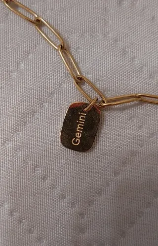 Collana Gemini dorata