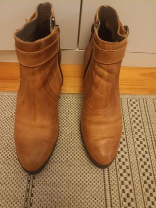 Botines de piel Mimao talla 36