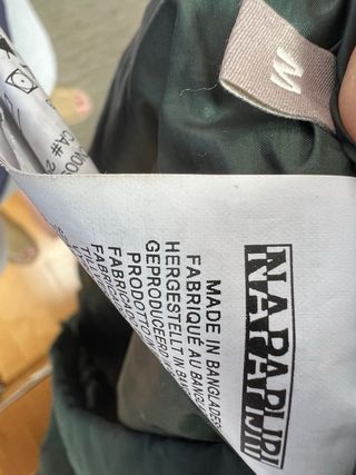 Cazadora Napapijri Canguro Talla L Verde