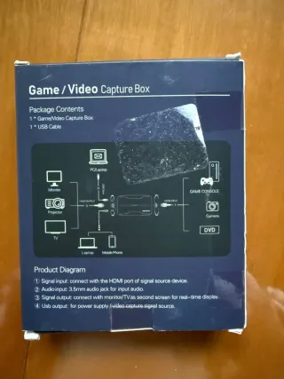 Capturadora Game/Video HD 30/S