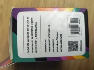 Baliza V16 conectada DGT