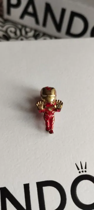 Pulsera Pandora Avengers Iron Man Plata talla 19
