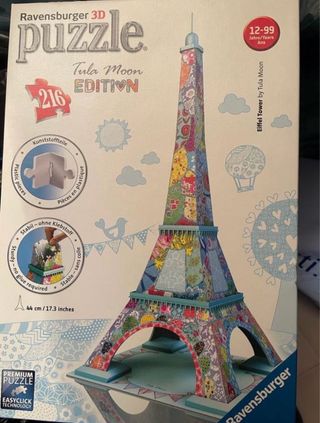 Puzzle 3D Torre Eiffel Ravensburger Tula Moon