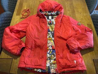 Chaqueta 80 DB Roja con Auriculares