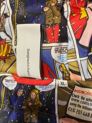 Chaqueta 80 DB Roja con Auriculares