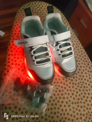 Playeros con ruedas Talla 35