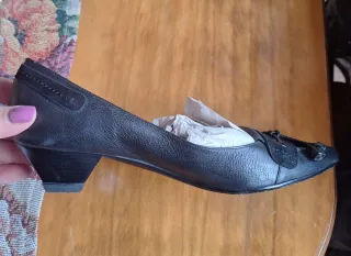 Zapatos de tacón negros