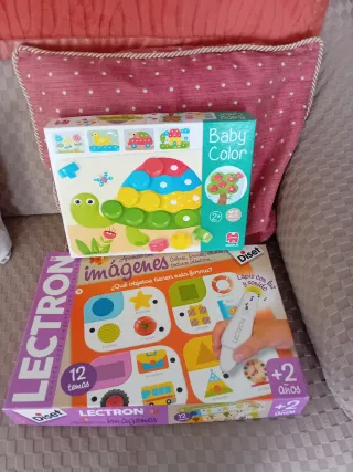 Juegos educativos de imágenes y colores