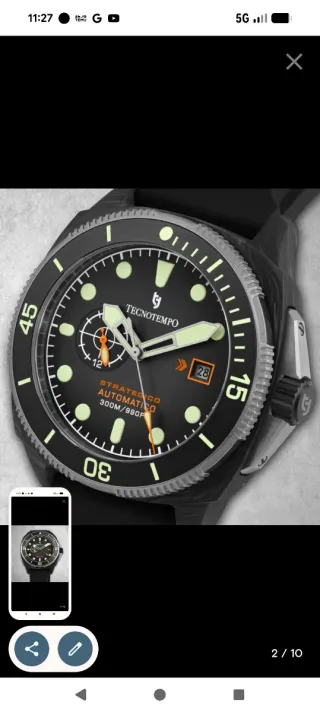 Reloj Automático Tecnotempo Strategico Forged