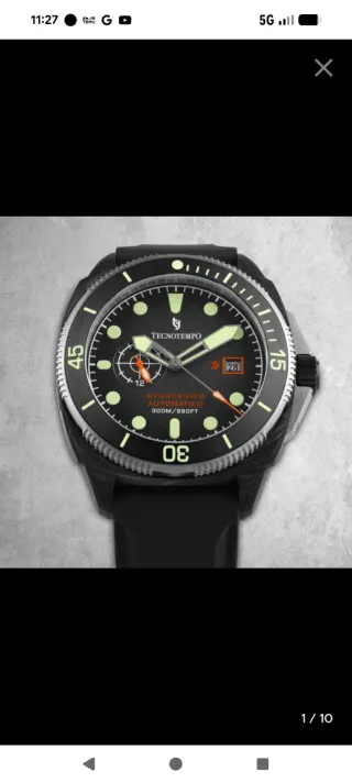 Reloj Automático Tecnotempo Strategico Forged